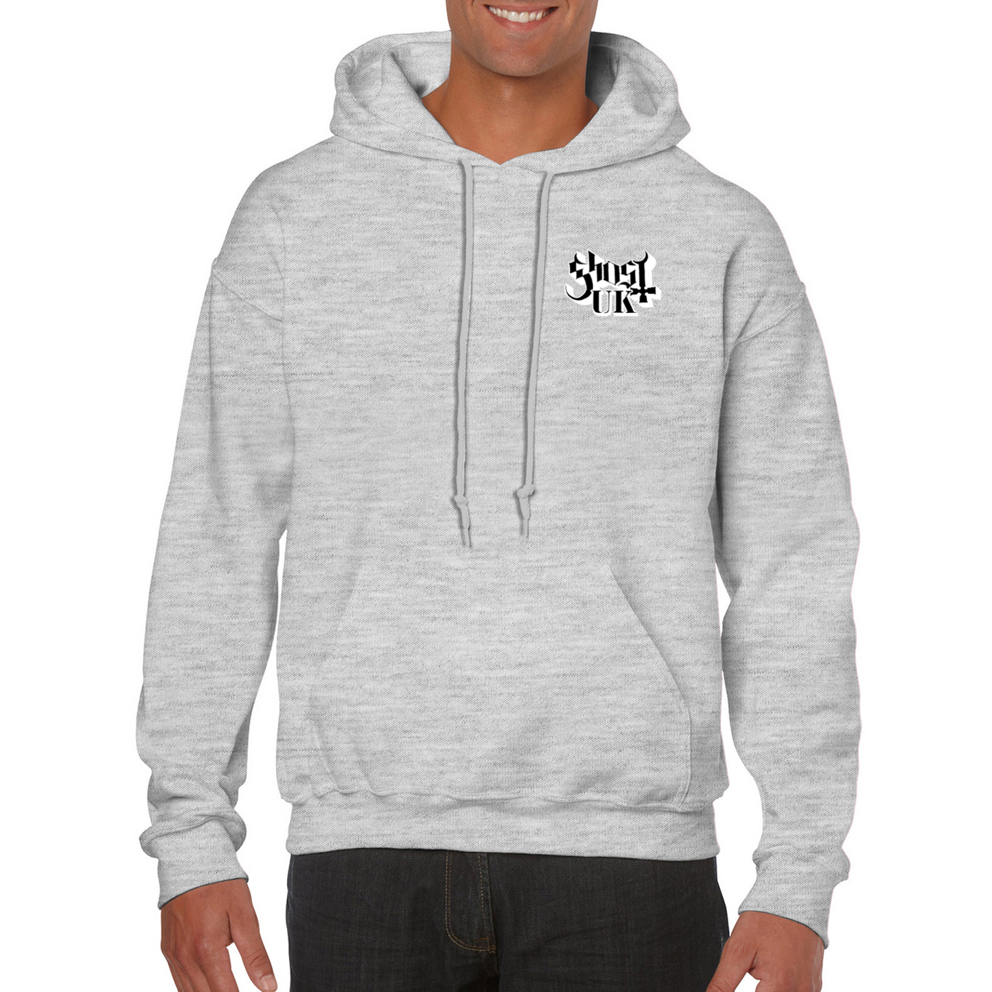 Ghost UK Papa III Grey Unisex Hoodie
