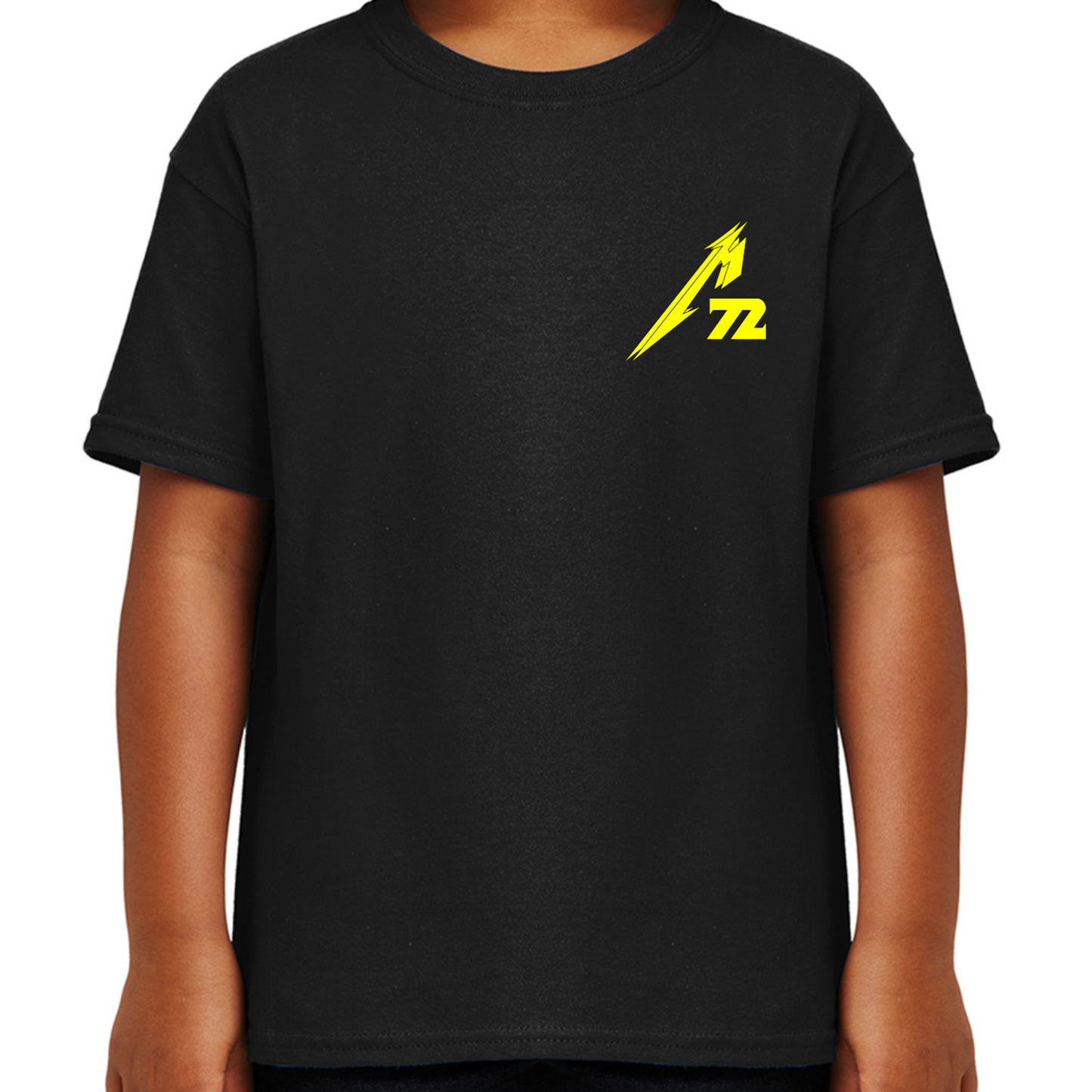 Metal Militia MM72 Yellow Badge Youth T-Shirt
