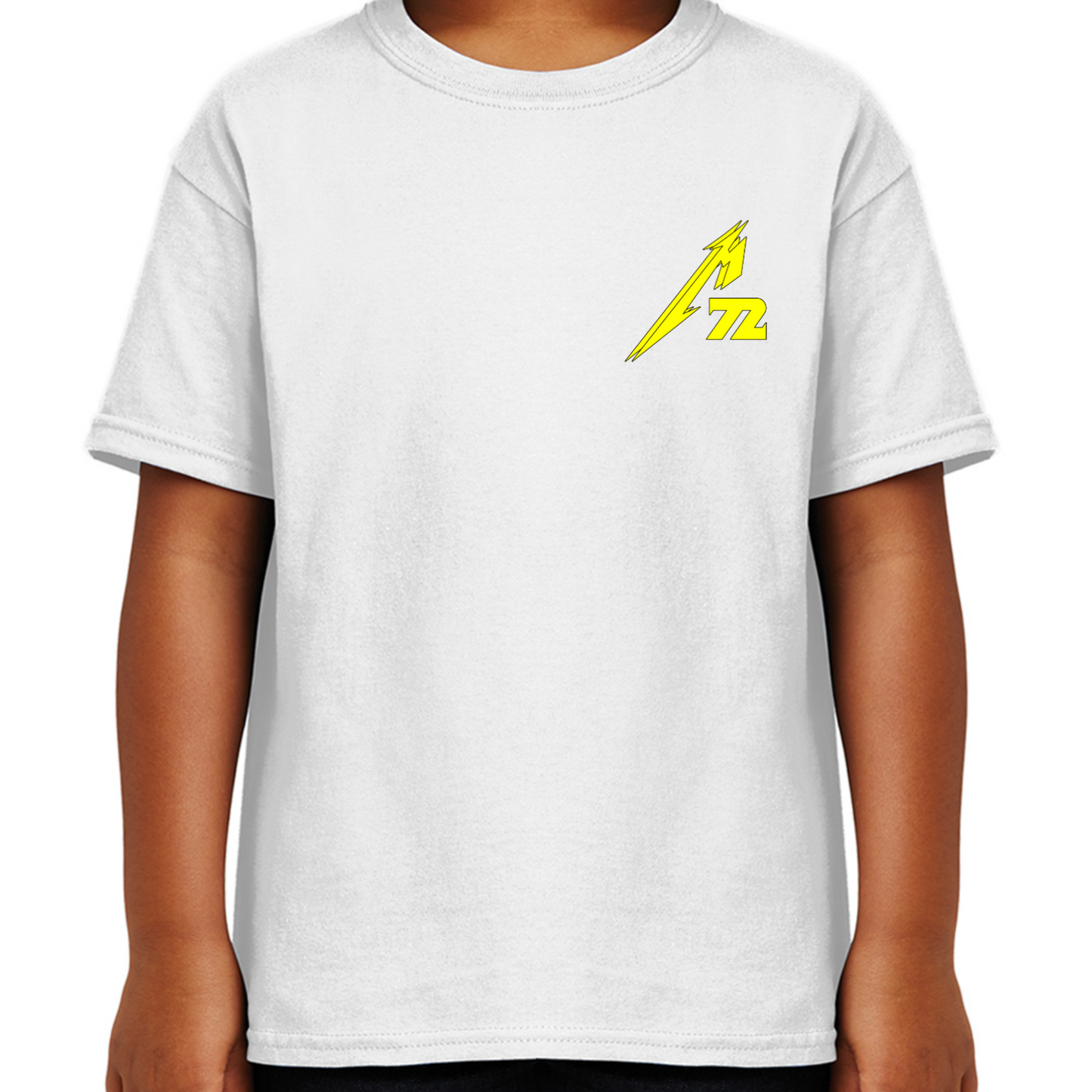 Metal Militia MM72 Yellow Badge Youth T-Shirt