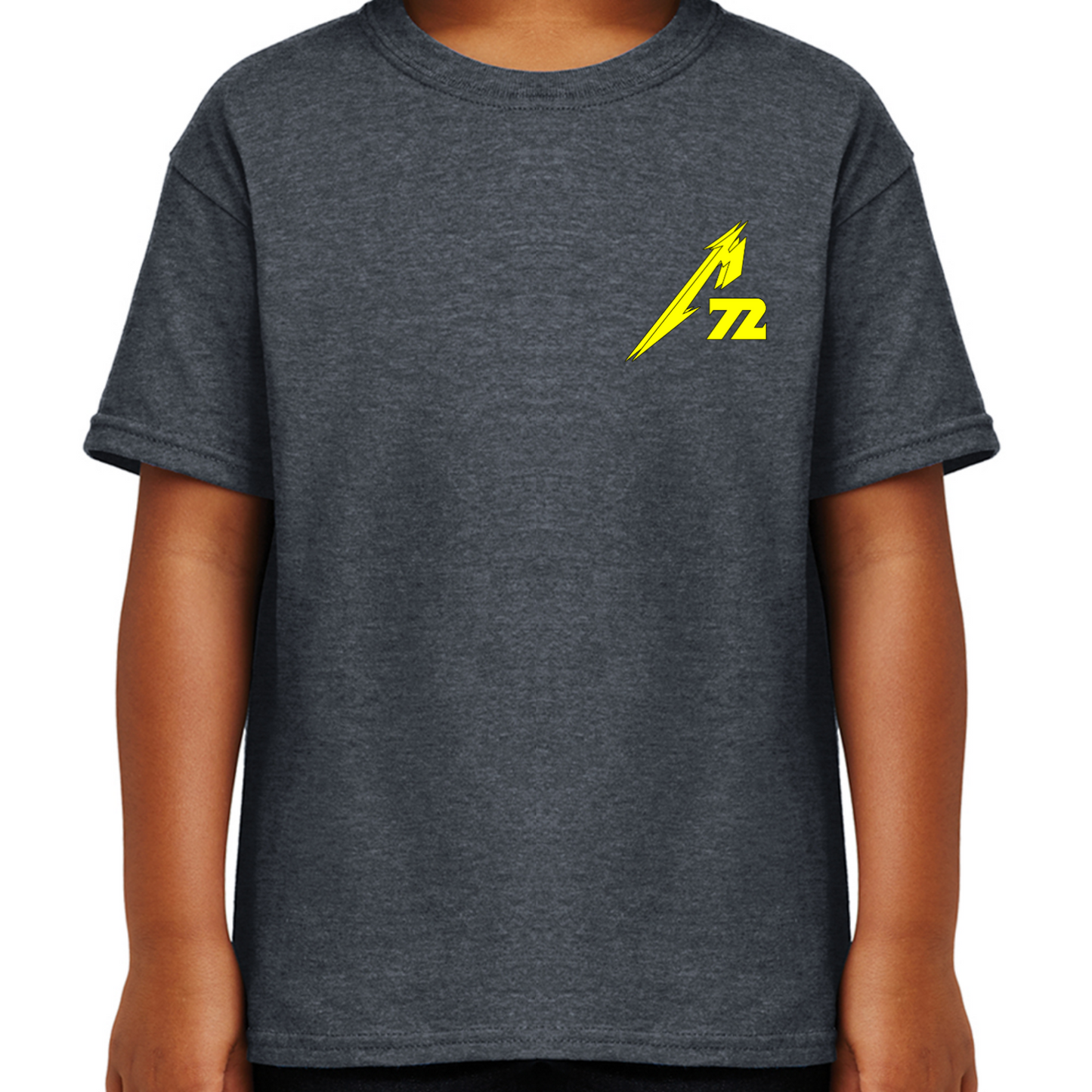 Metal Militia MM72 Yellow Badge Youth T-Shirt