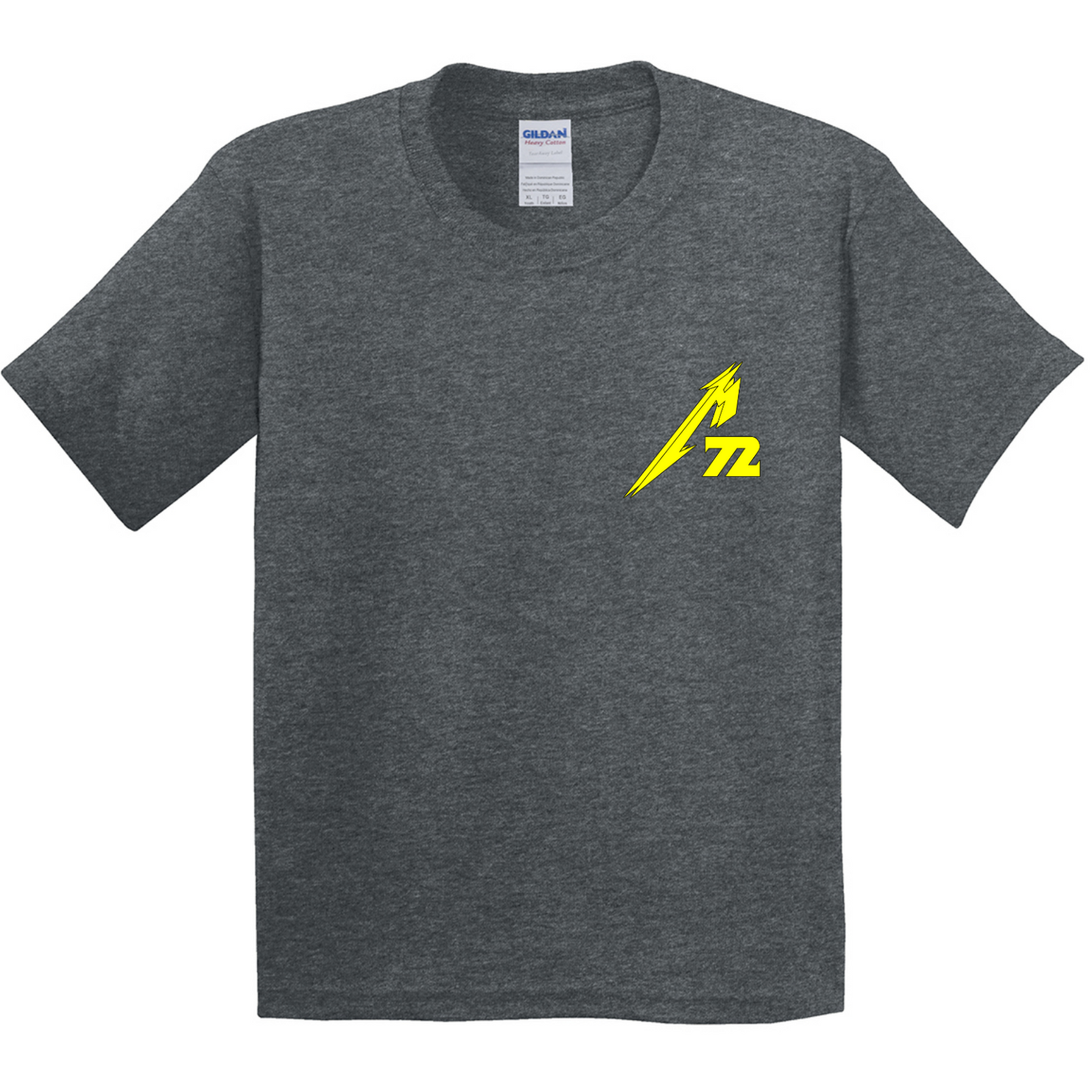 Metal Militia MM72 Yellow Badge Youth T-Shirt