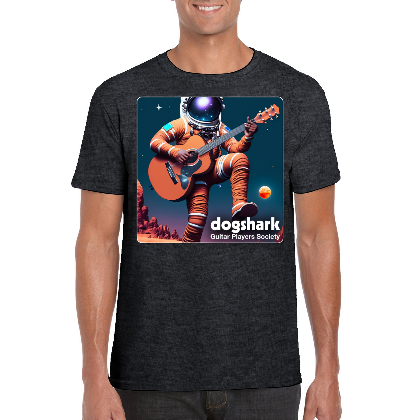 Dogshark Guitar Players Society 2024 Logo Unisex T-Shirt