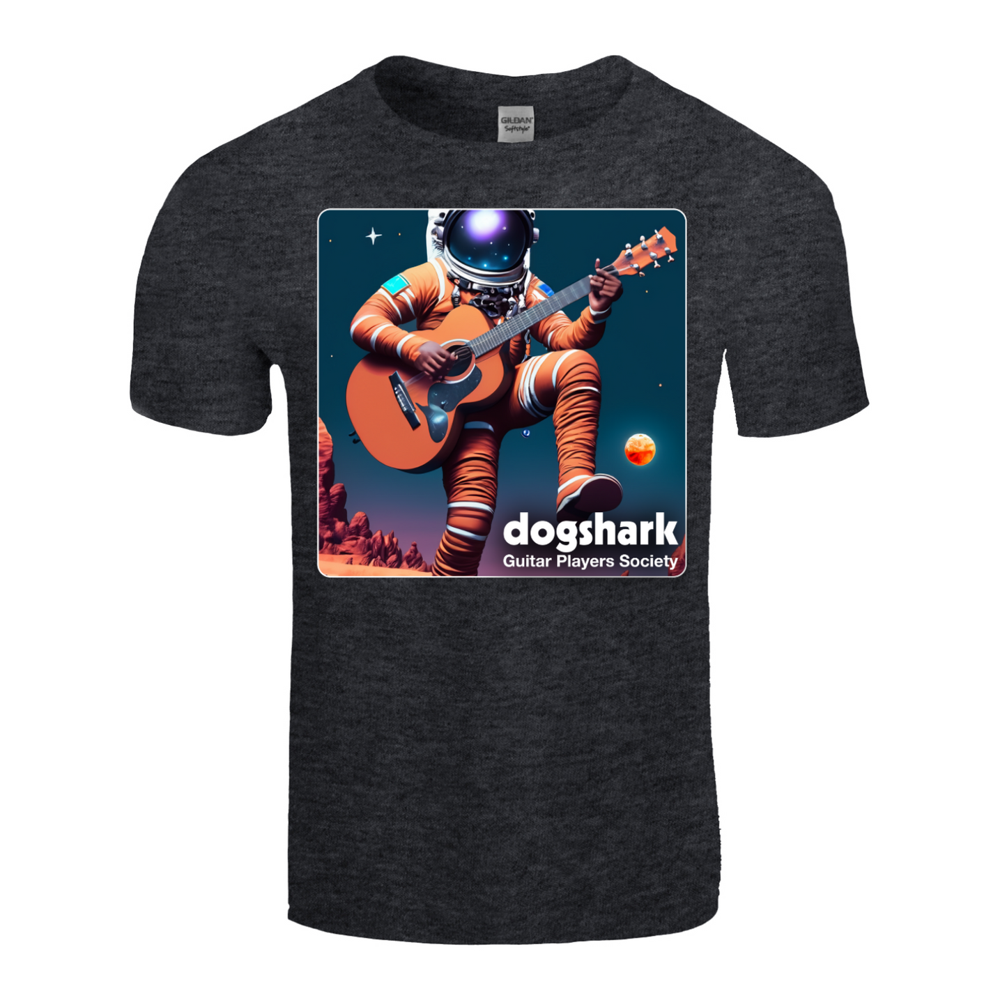 Dogshark Guitar Players Society 2024 Logo Unisex T-Shirt