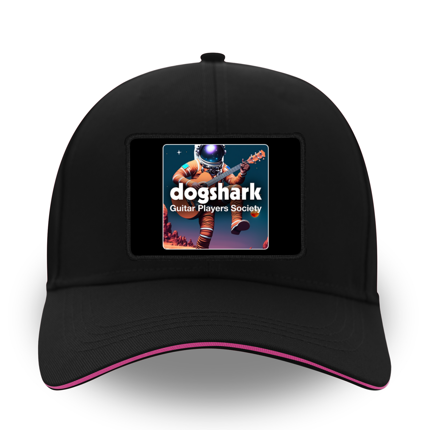 Dogshark Guitar Players Society Baseball Hat