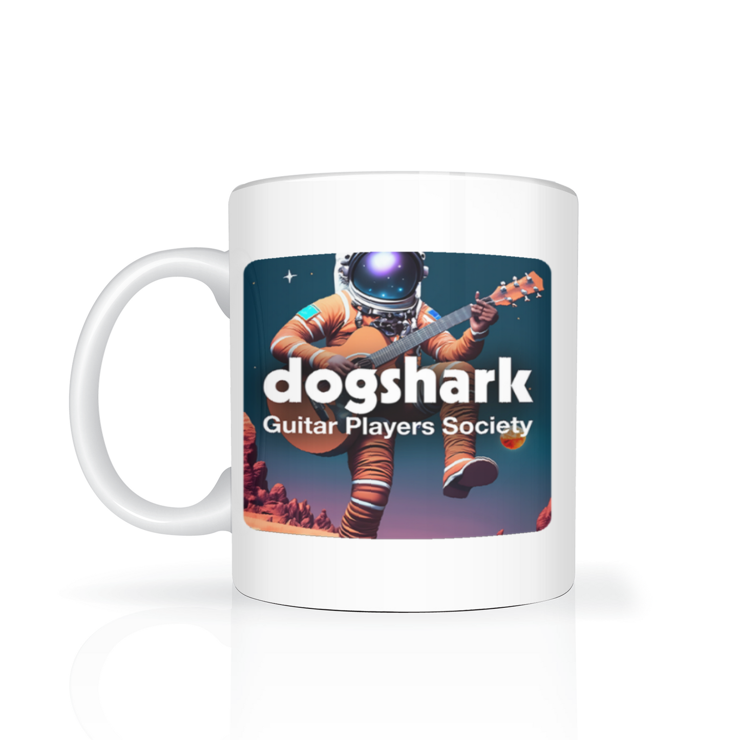 Dogshark Guitar Players Society Mug