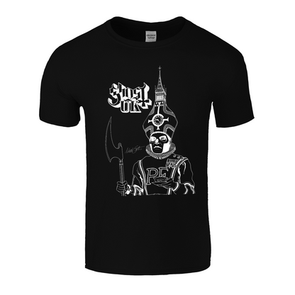 Ghost UK Papa III Black & White Unisex T-Shirt