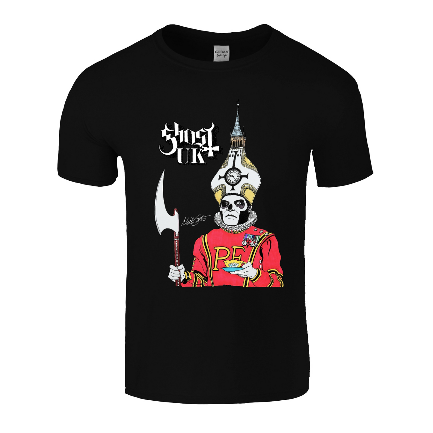 Ghost UK Papa III Black Unisex T-Shirt