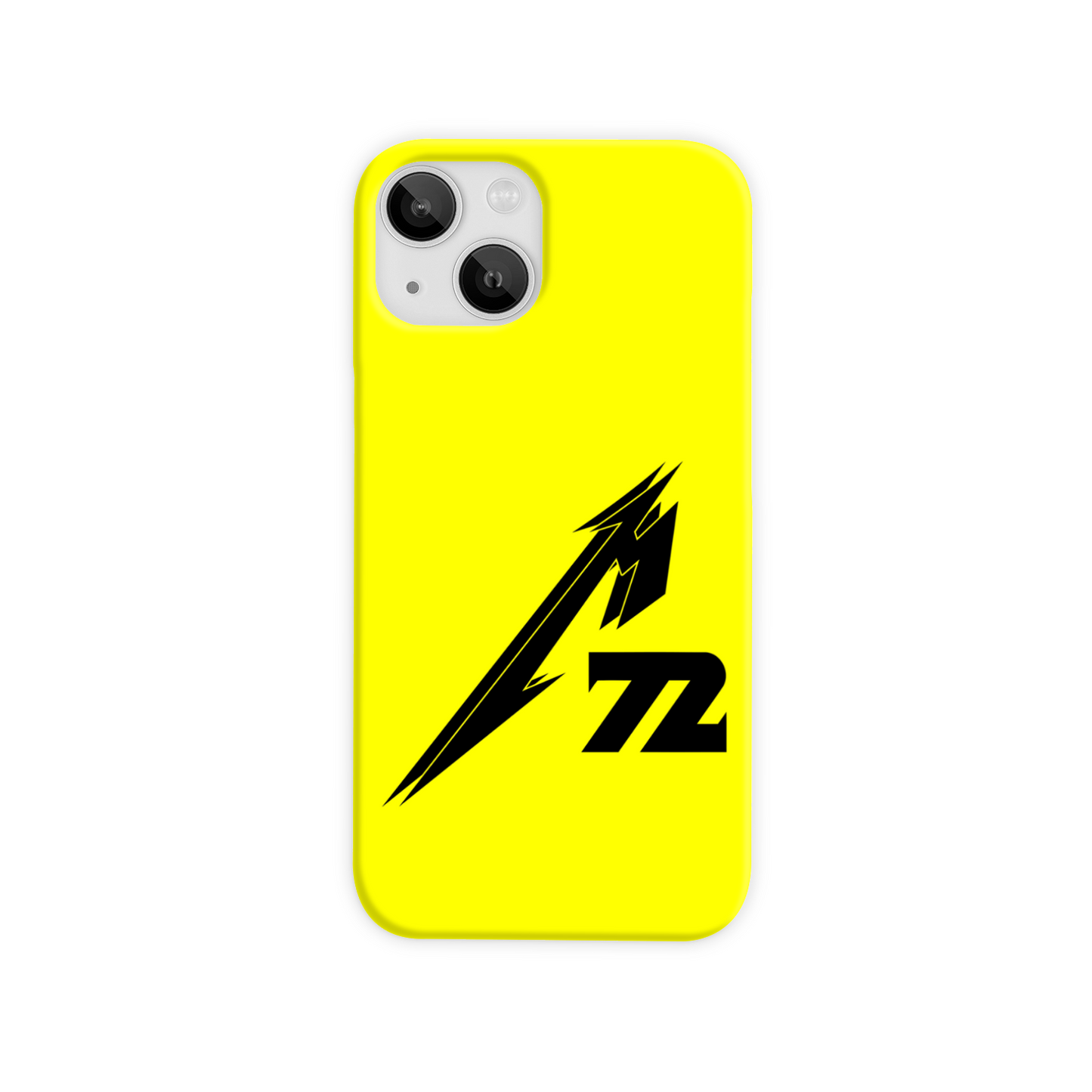 Metal Militia MM72 Black Logo iPhone Case