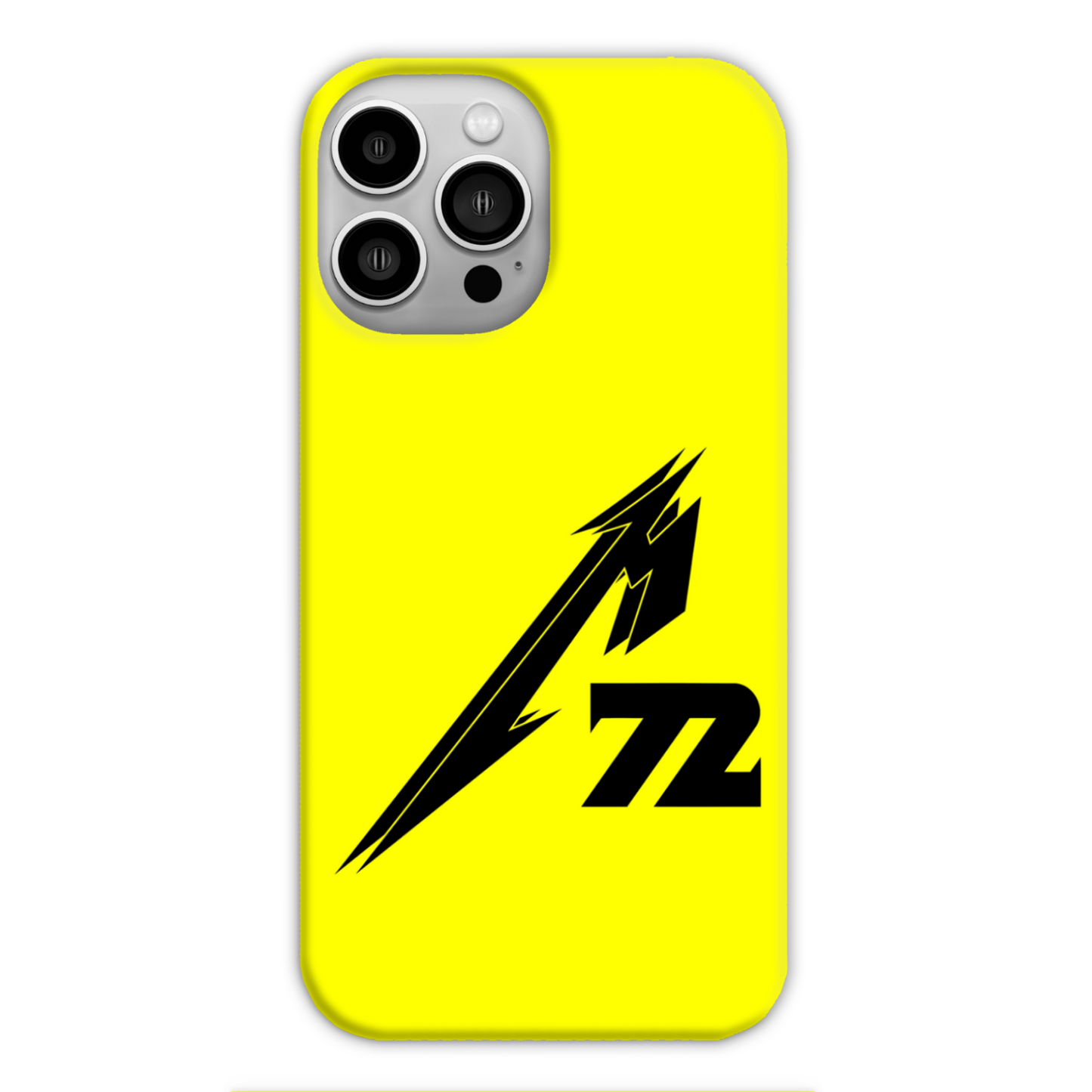 Metal Militia MM72 Black Logo iPhone Case