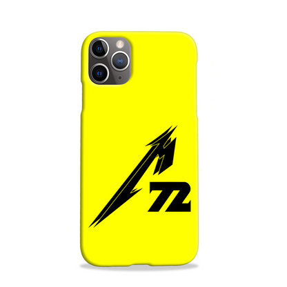 Metal Militia MM72 Black Logo iPhone Case