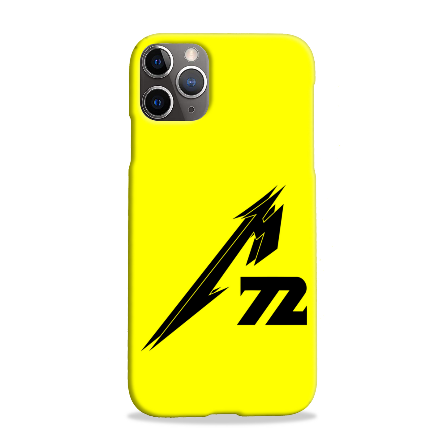 Metal Militia MM72 Black Logo iPhone Case