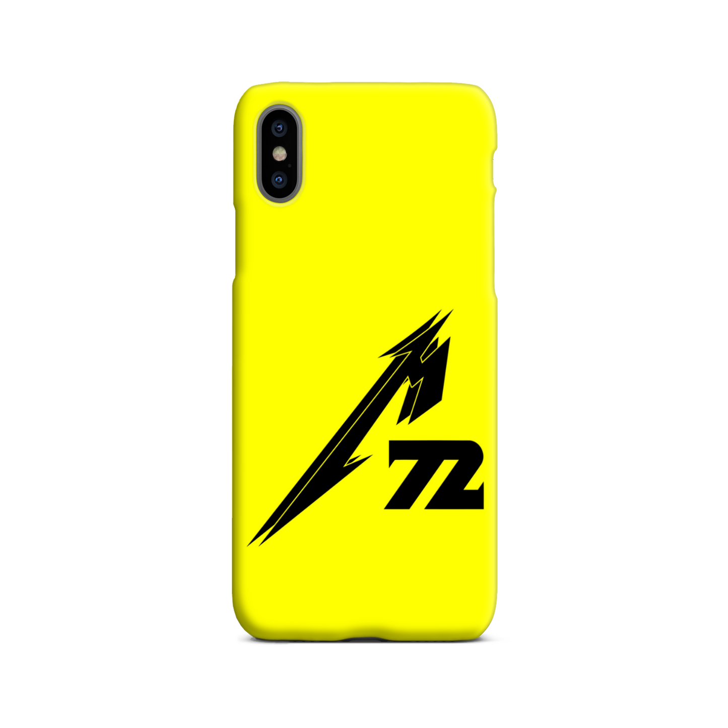 Metal Militia MM72 Black Logo iPhone Case