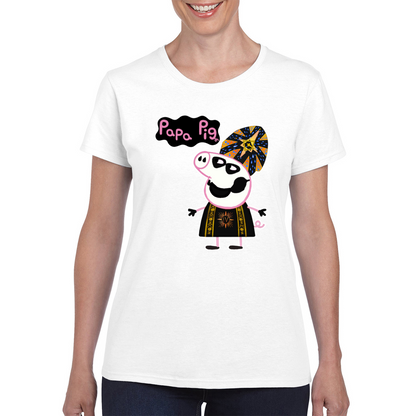 Ghost UK Papa Pig Ladies T-Shirt