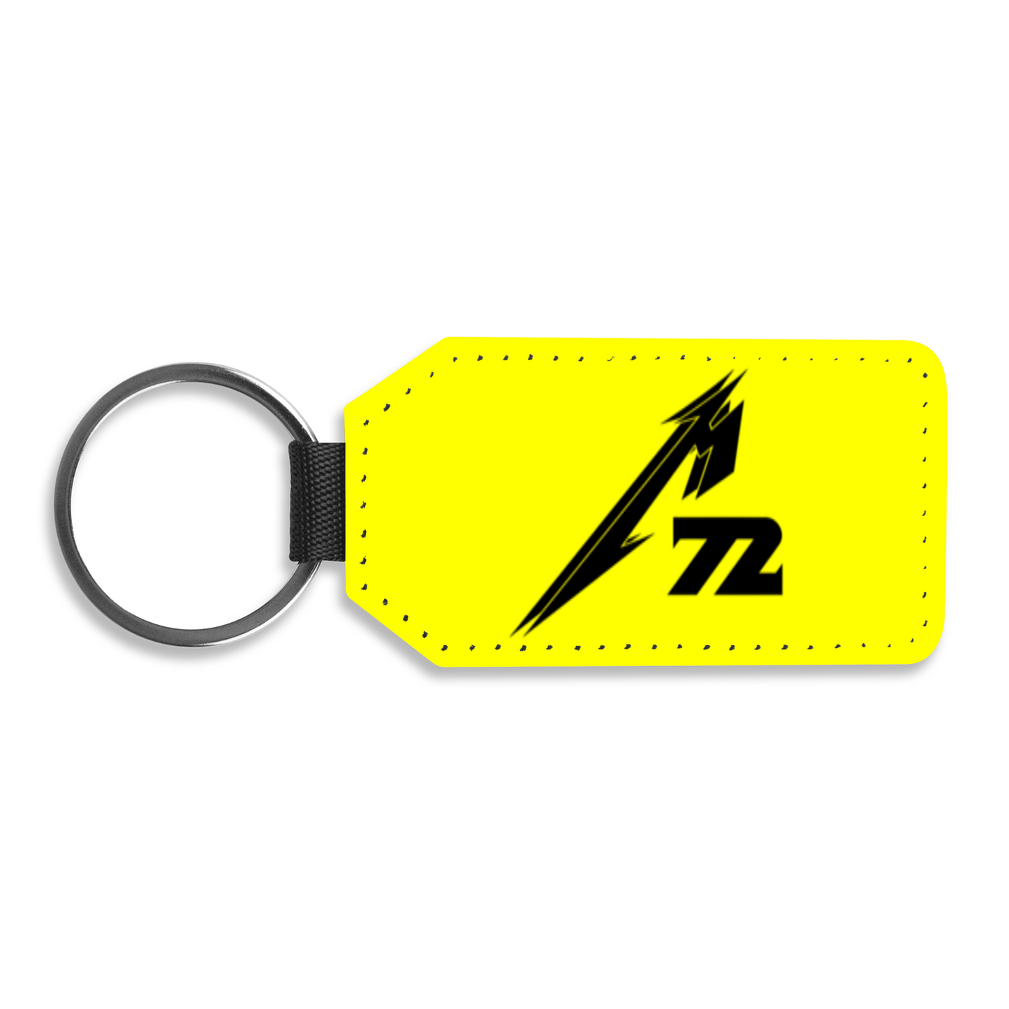 Metal Militia Black Badge Keyring