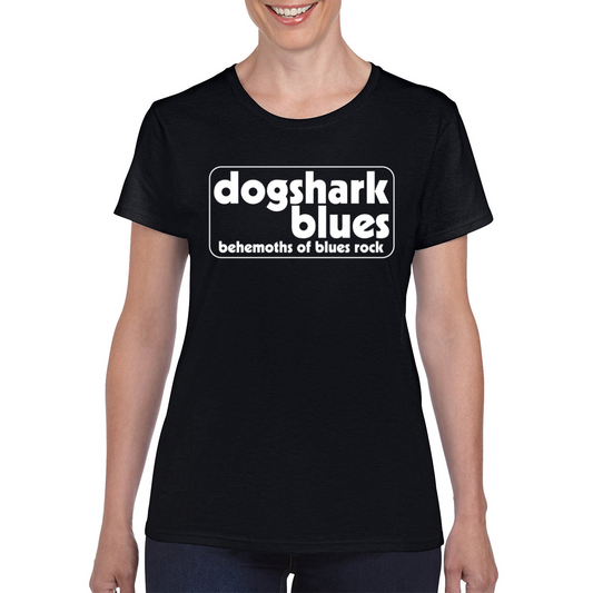 Dogshark Blues Logo Ladies T-Shirt