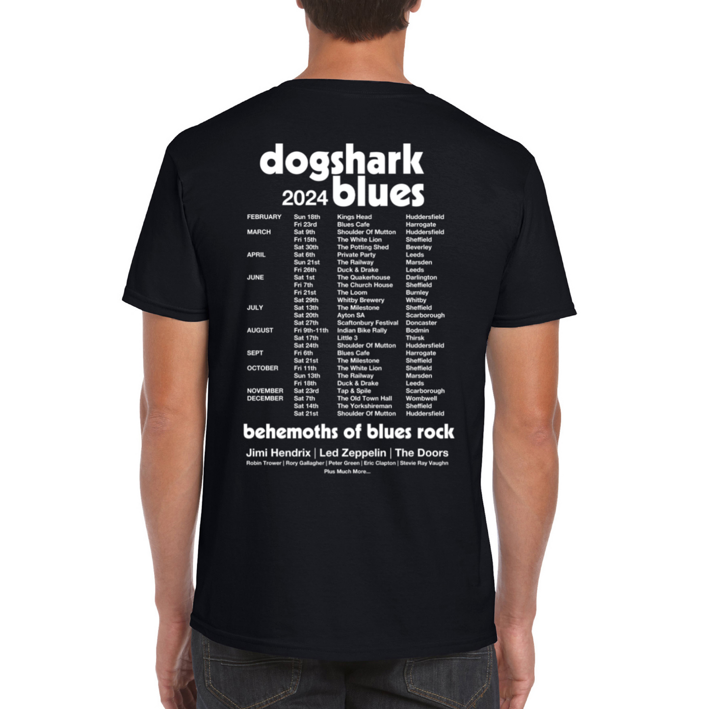 Dogshark Blues 2024 Tour T-Shirt