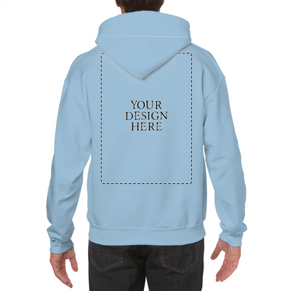 Personalised Unisex Hoodie Front & Back Print