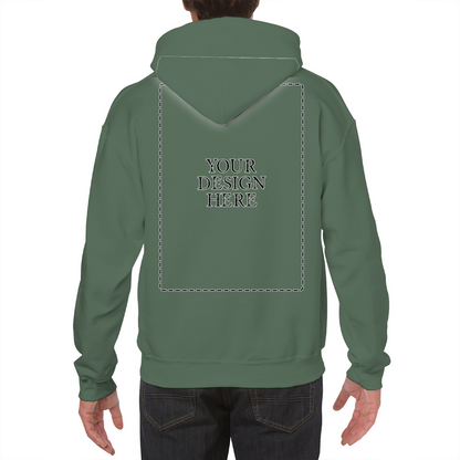 Personalised Unisex Hoodie Front & Back Print