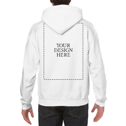 Personalised Unisex Hoodie Front & Back Print