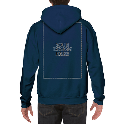 Personalised Unisex Hoodie Front & Back Print