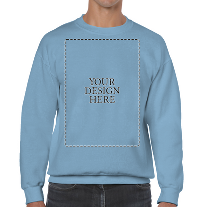 Personalised Unisex Sweatshirt Front Print Only