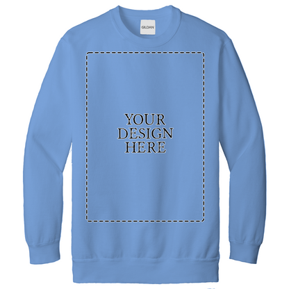 Personalised Unisex Sweatshirt Front Print Only