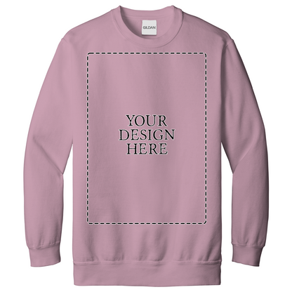 Personalised Unisex Sweatshirt Front Print Only