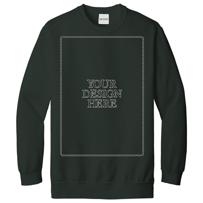 Personalised Unisex Sweatshirt Front Print Only