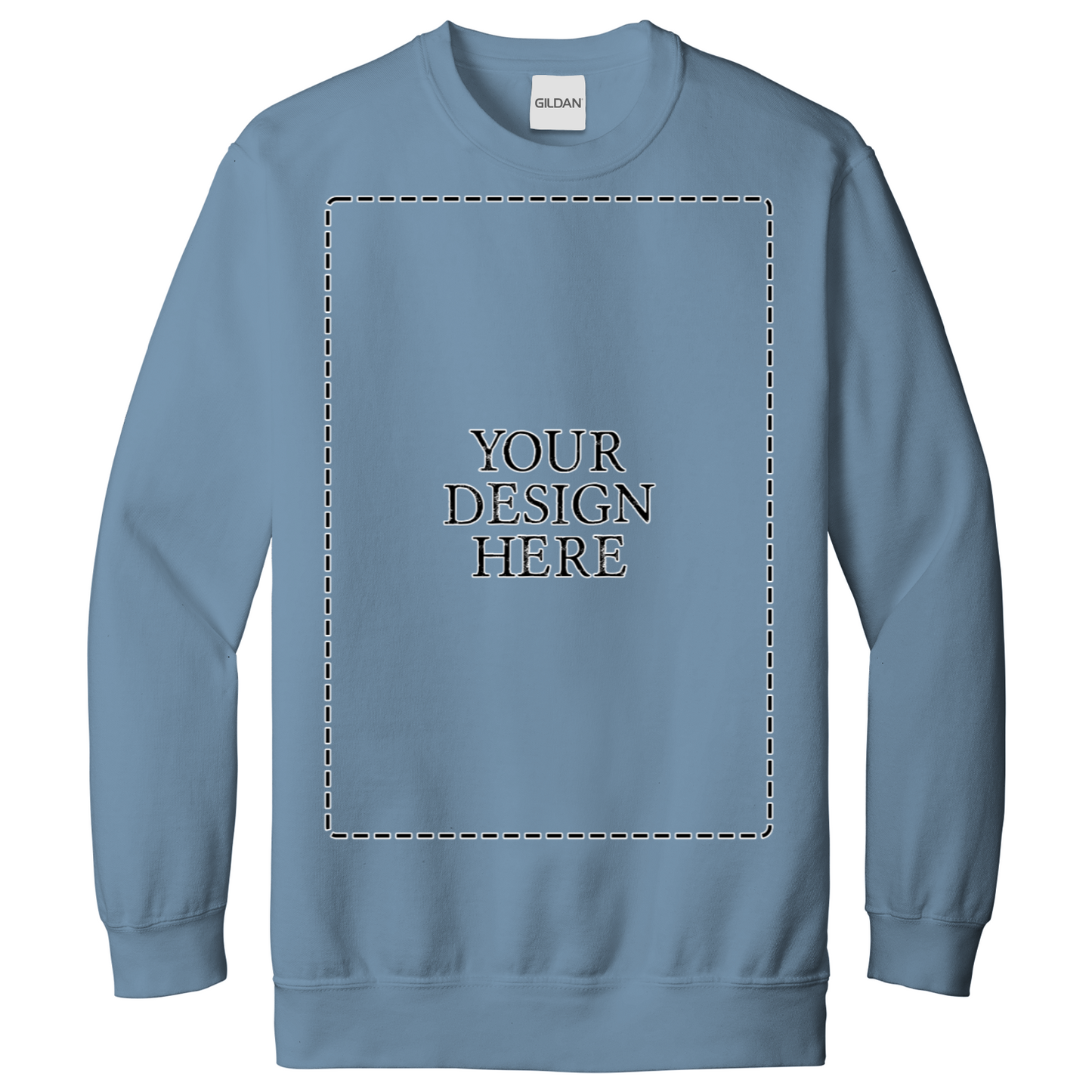 Personalised Unisex Sweatshirt Front Print Only