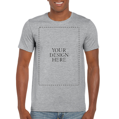 Personalised Unisex T-Shirt Front Print Only