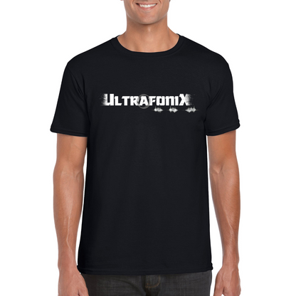 Ultrafonix Logo Black Unisex T-Shirt