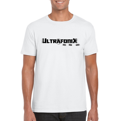 Ultrafonix Logo White Unisex T-Shirt