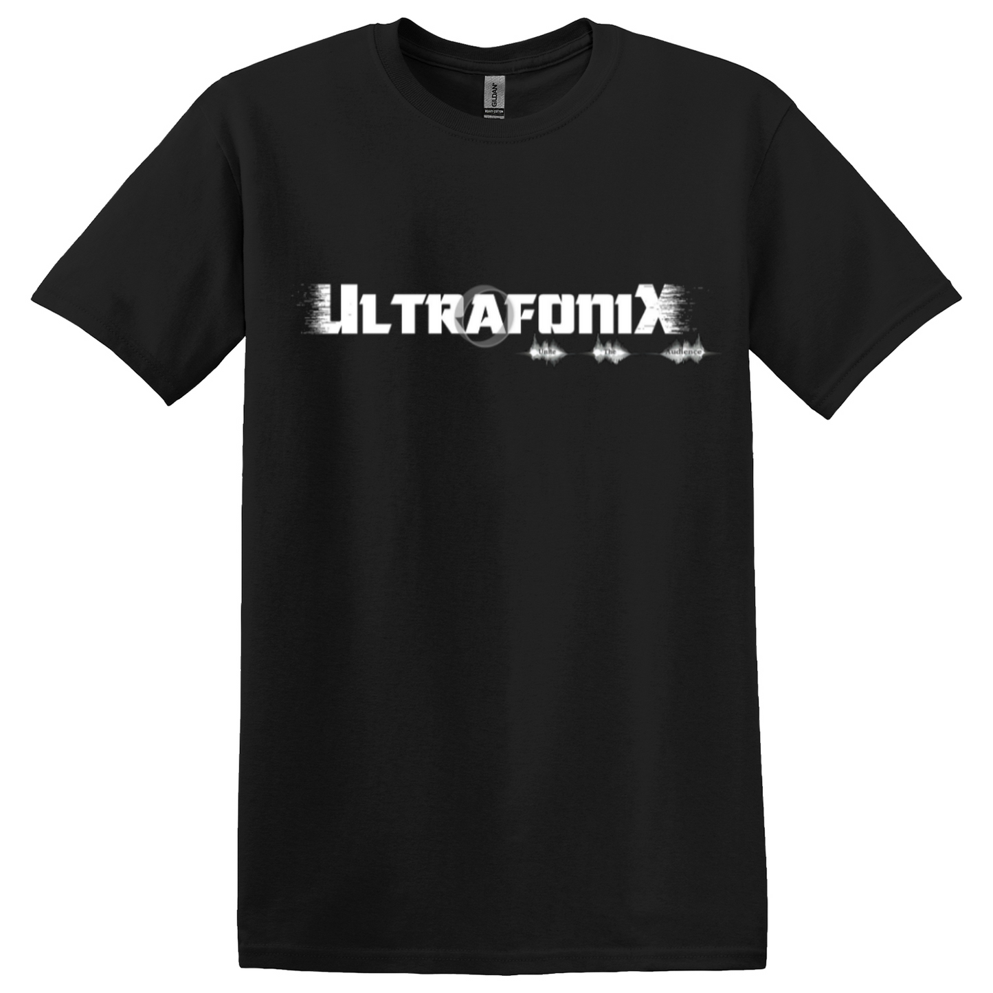 Ultrafonix Logo Black Ladies T-Shirt