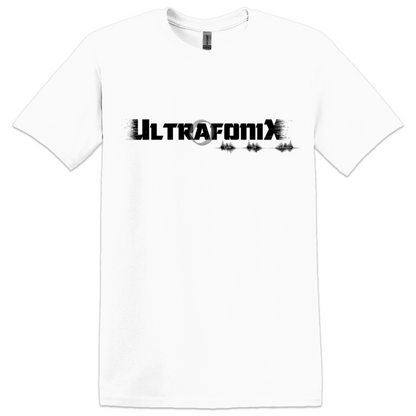 Ultrafonix Logo White Ladies T-Shirt